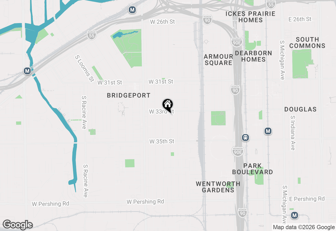 Map of 3315 S Lowe Avenue, Chicago, IL 60616