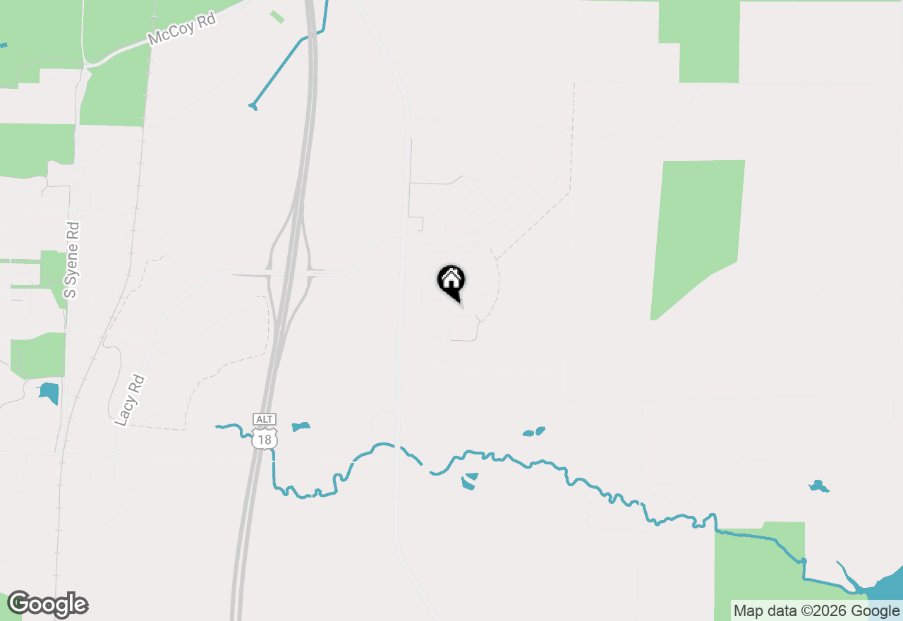 Map of 2801 Frisee Drive, Fitchburg, WI 53711