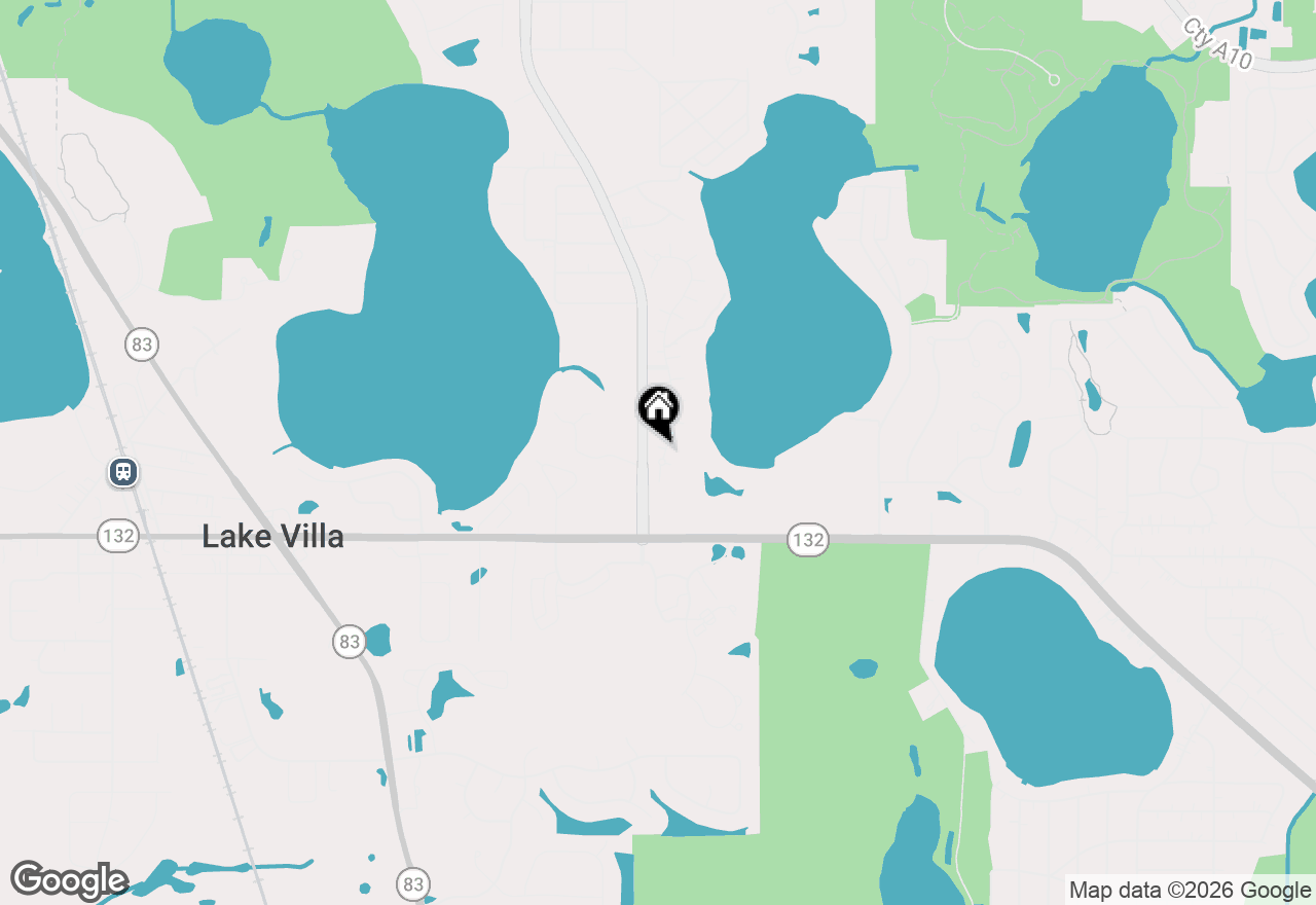 Map of 139 N Crooked Lake Lane, Lindenhurst, IL 60046