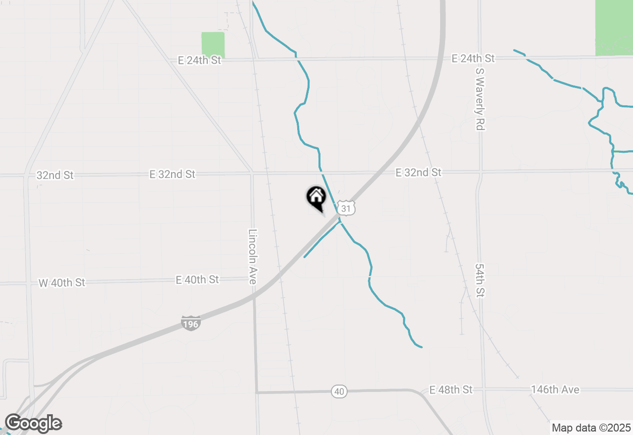 Map of 893 Harvest Drive, Holland, MI 49423