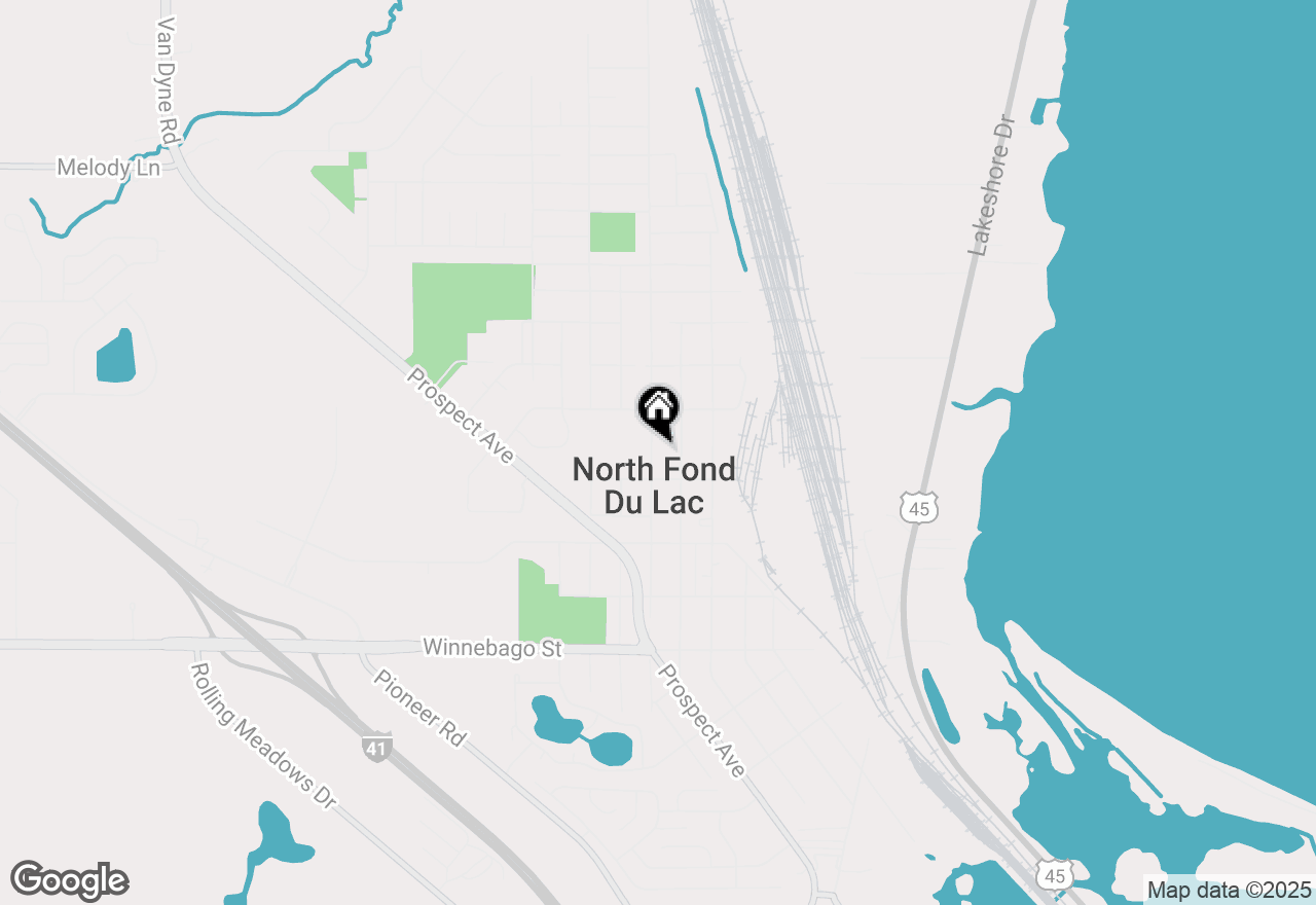 Map of 920 Minnesota Avenue, North Fond Du Lac, WI 54937