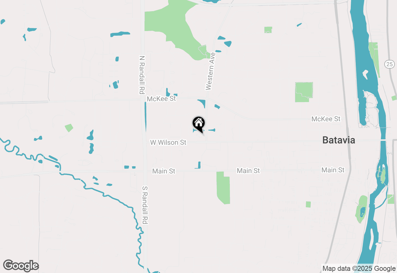 Map of 1446 Georgetown Drive, Batavia, IL 60510