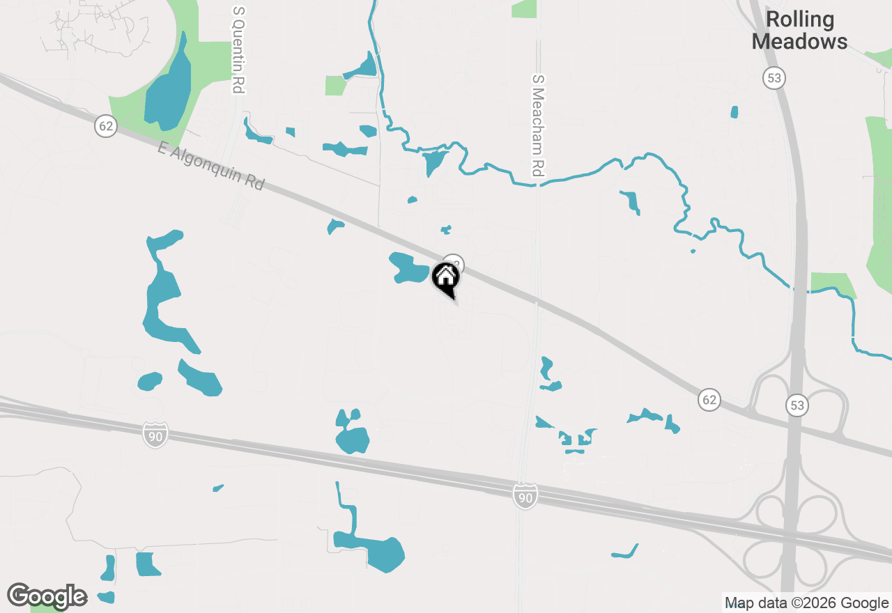 Map of 2202 Venture Drive, Schaumburg, IL 60173