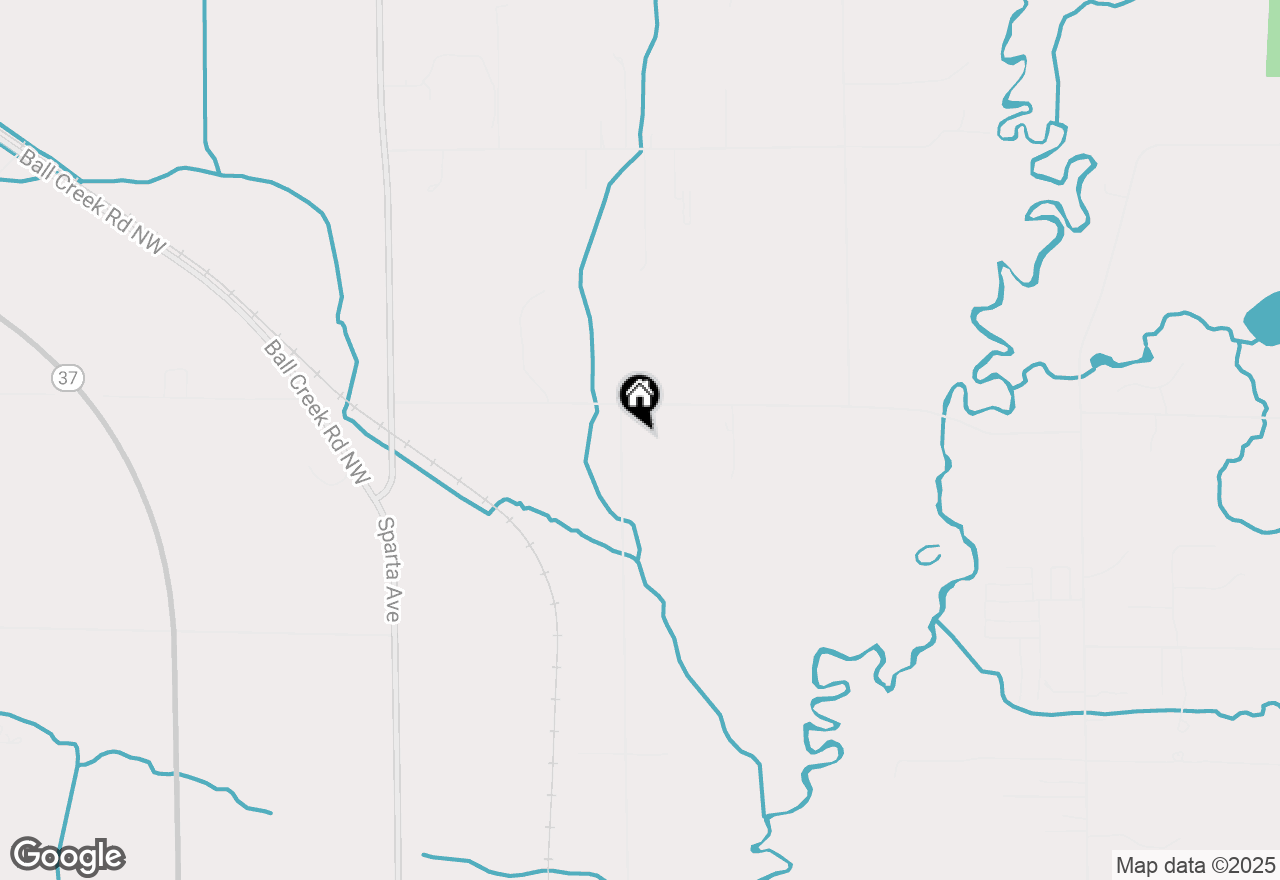 Map of 1170 Indian Lakes Road Nw, Sparta, MI 49345