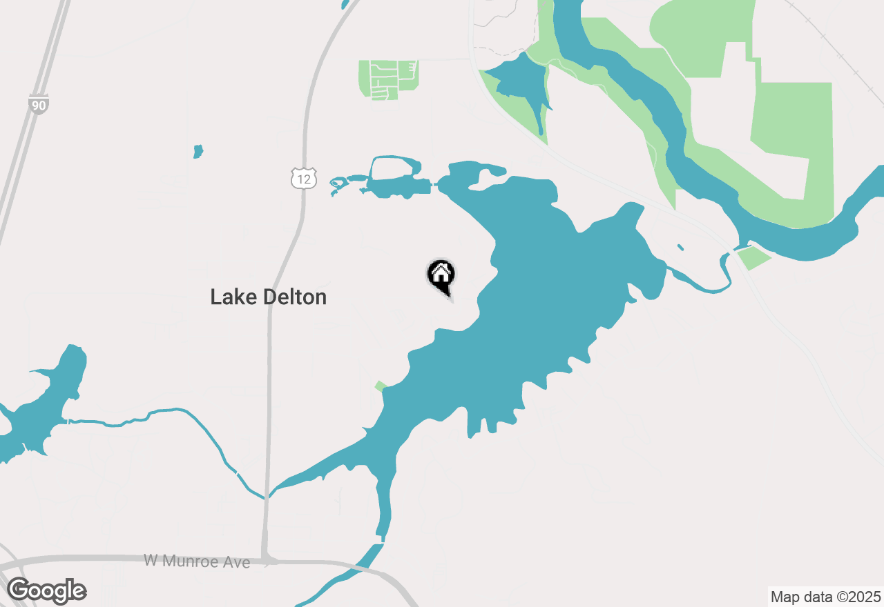 Map of 670 E Lake Avenue #211, Wisconsin Dells, WI 53965