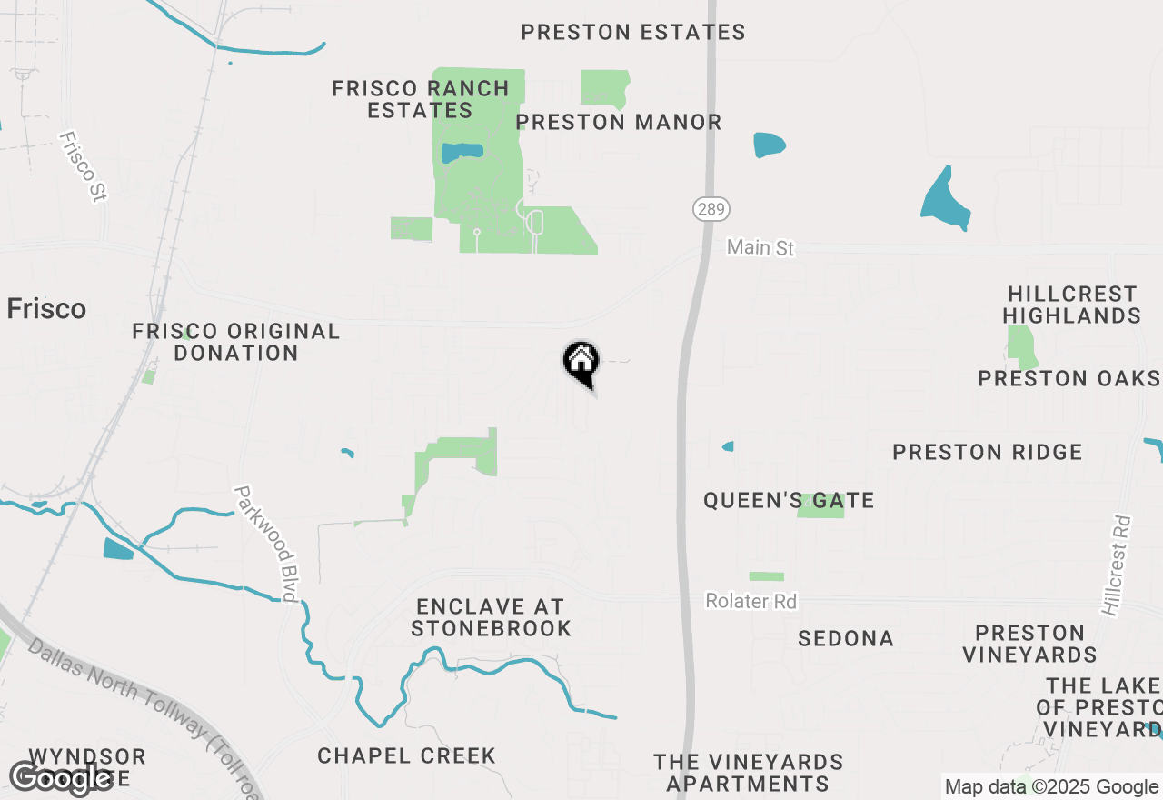 Map of 8400 Hickory Street #3102, Frisco, TX 75034