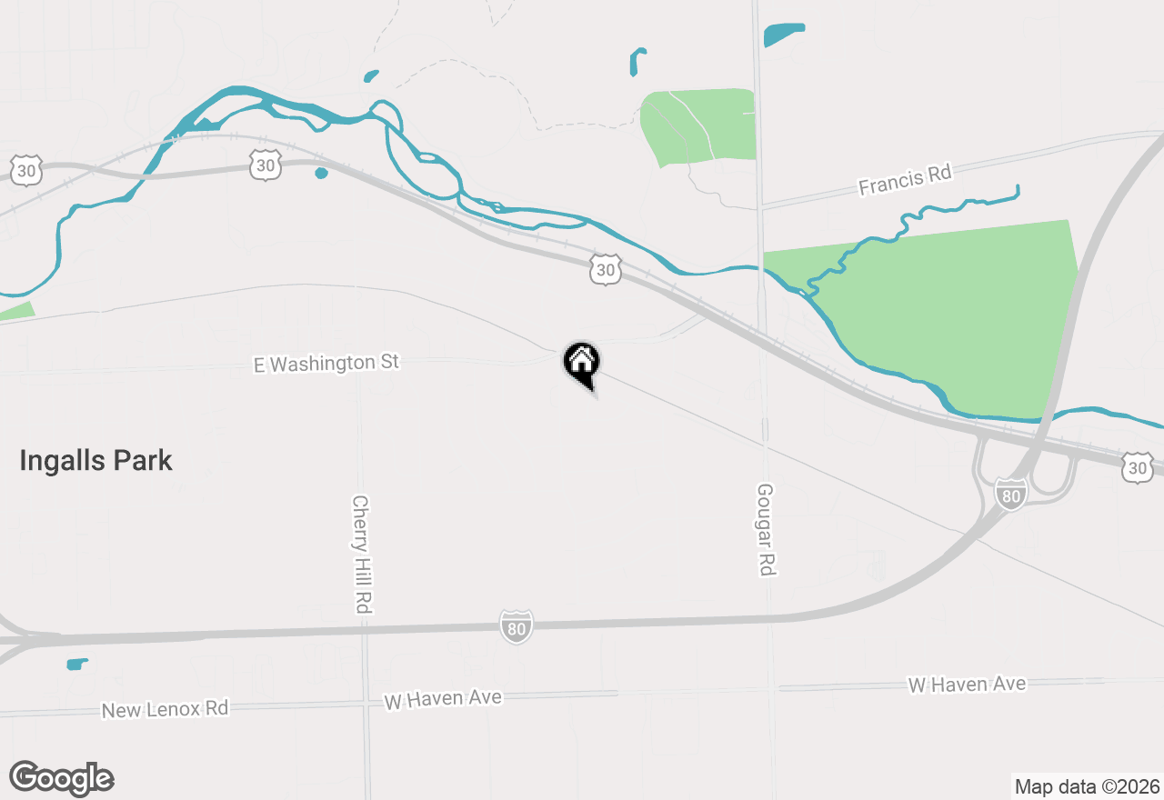 Map of 207 York Place, New Lenox, IL 60451