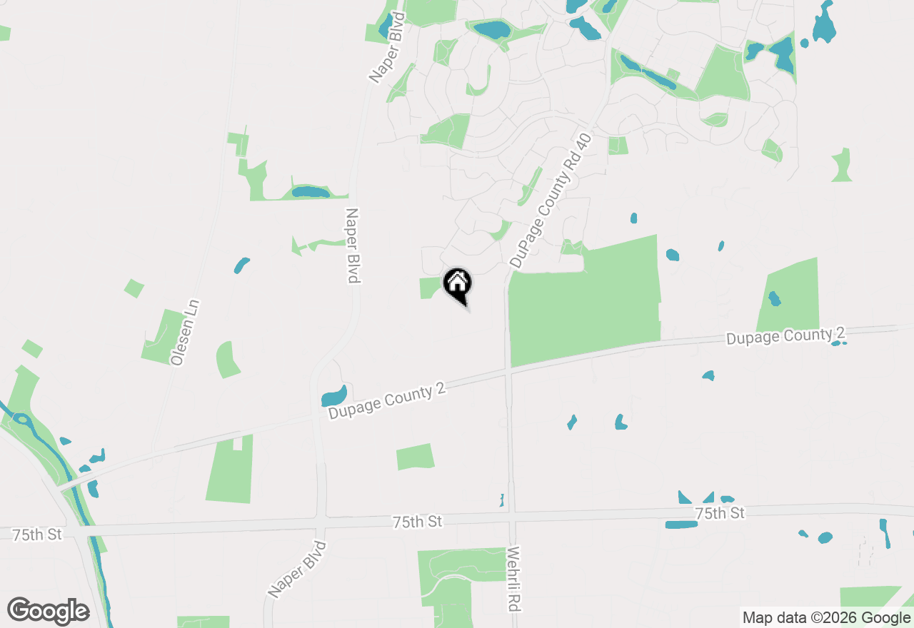 Map of 1016 Liberty Drive, Naperville, IL 60540