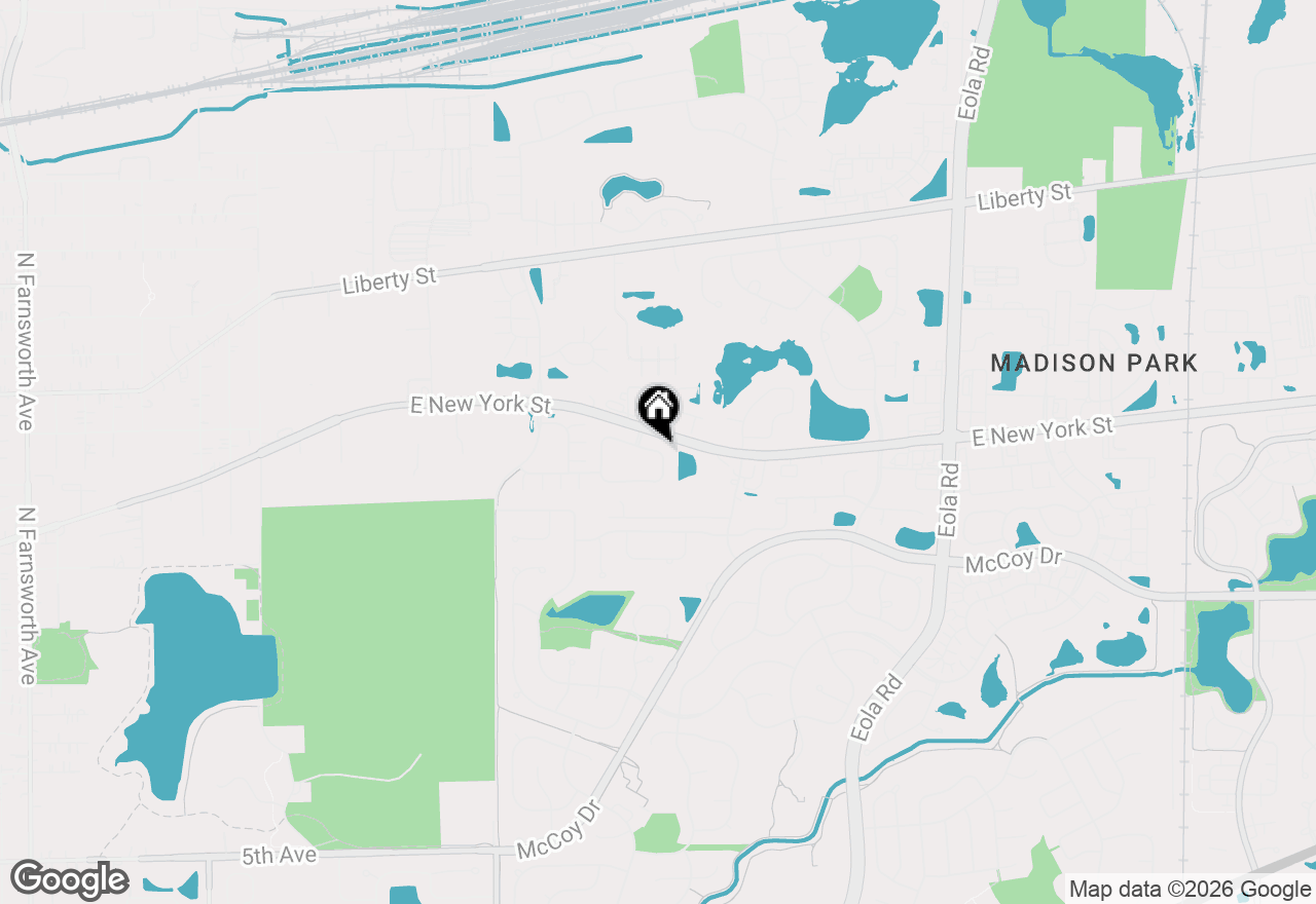 Map of 2479 Stoughton Circle, Aurora, IL 60502