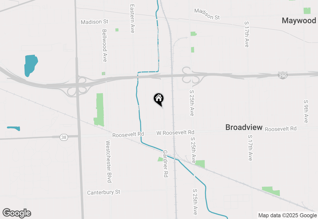 Map of 917 Bristol Avenue, Westchester, IL 60154