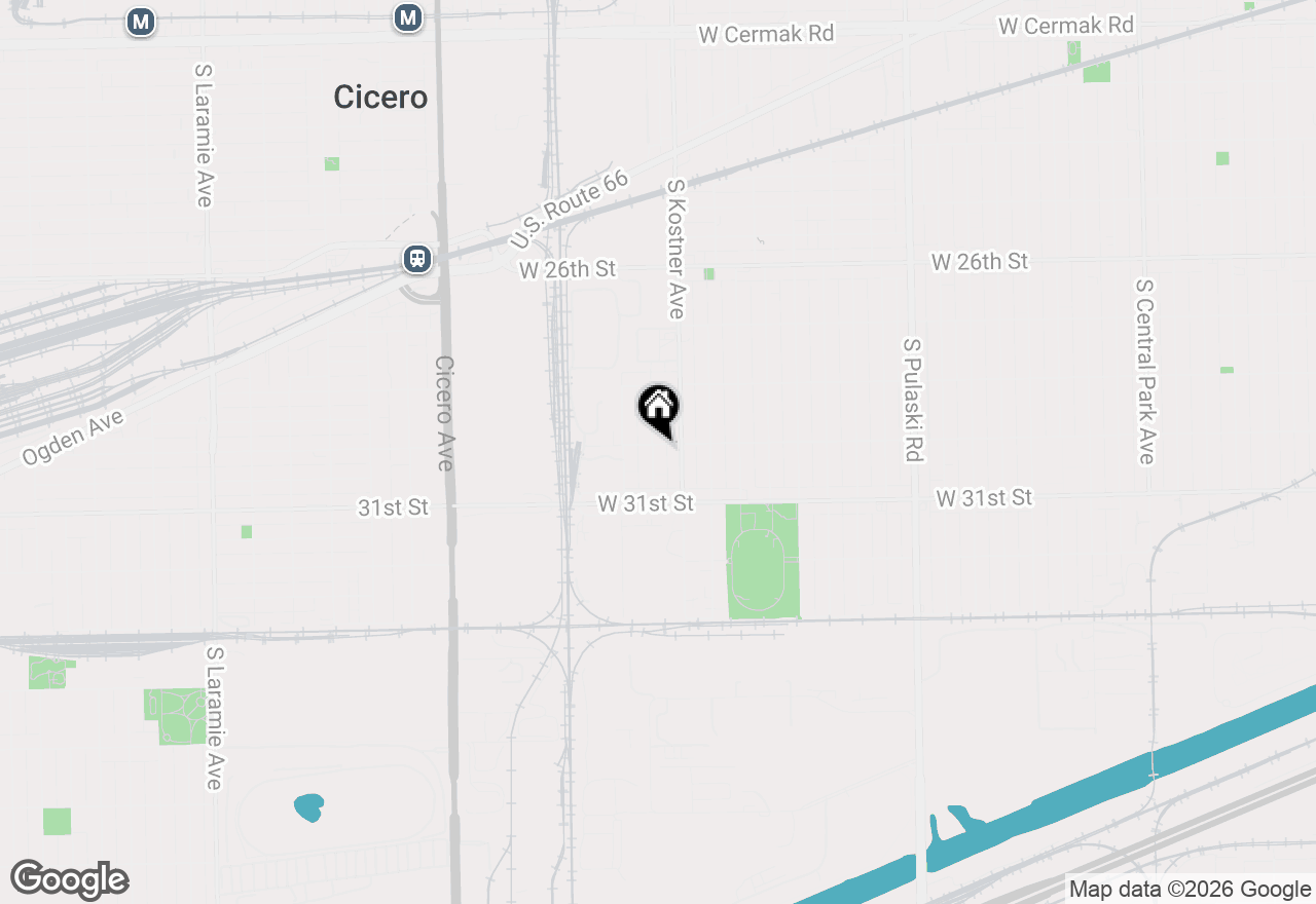 Map of 3003 S Kenneth Avenue, Chicago, IL 60623