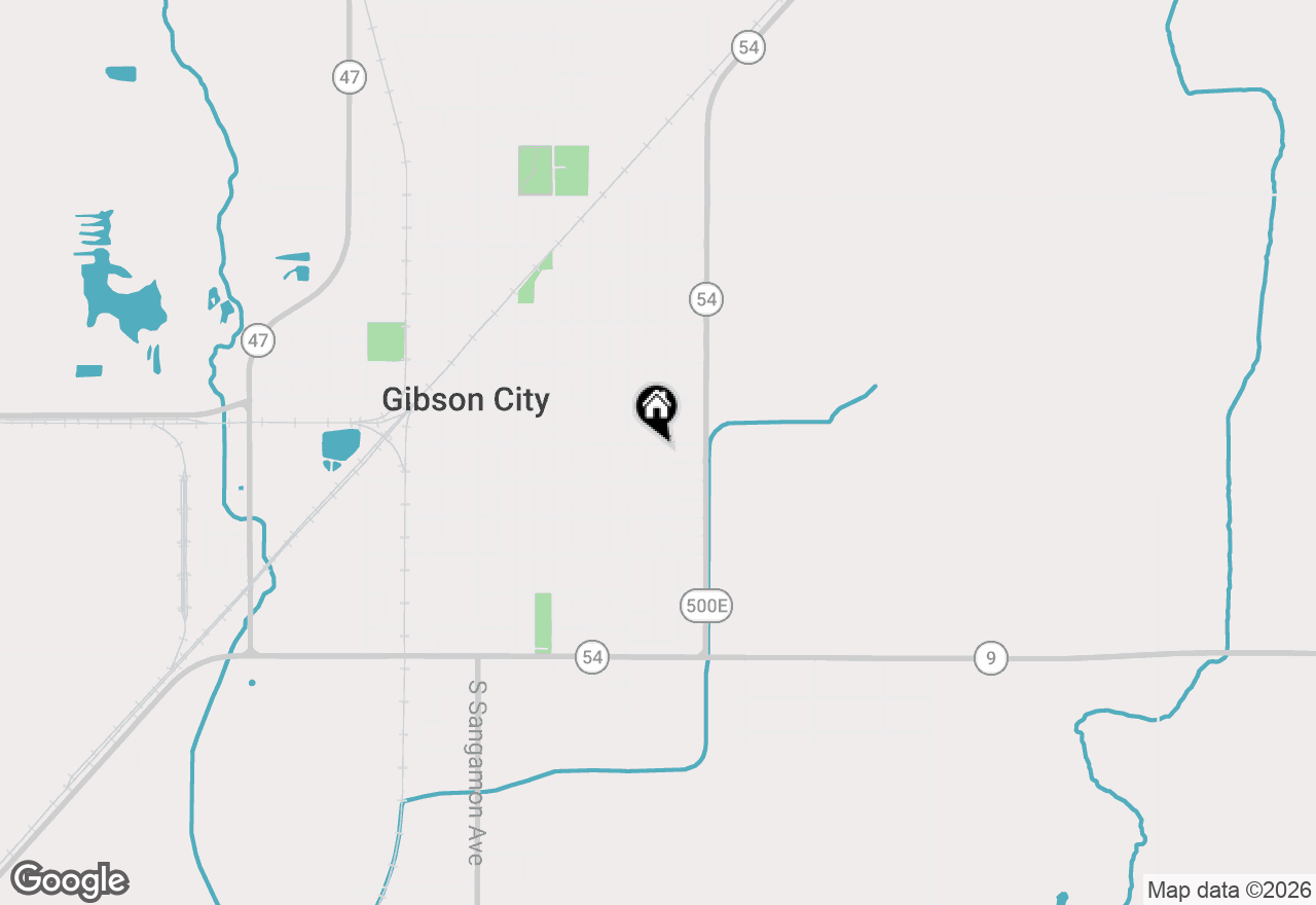 Map of 201 S Guthrie Street, Gibson City, IL 60936