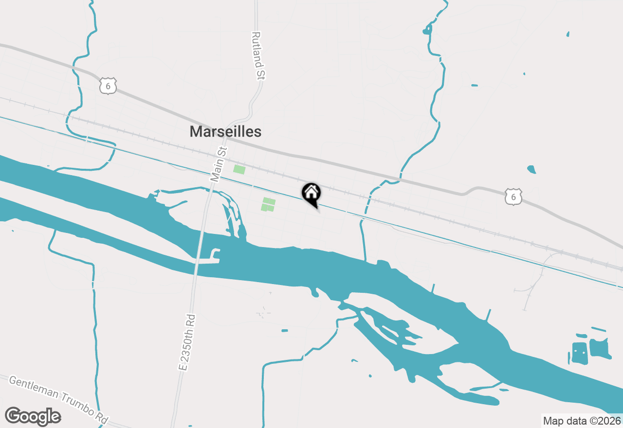 Map of 584 Broadway Street, Marseilles, IL 61341