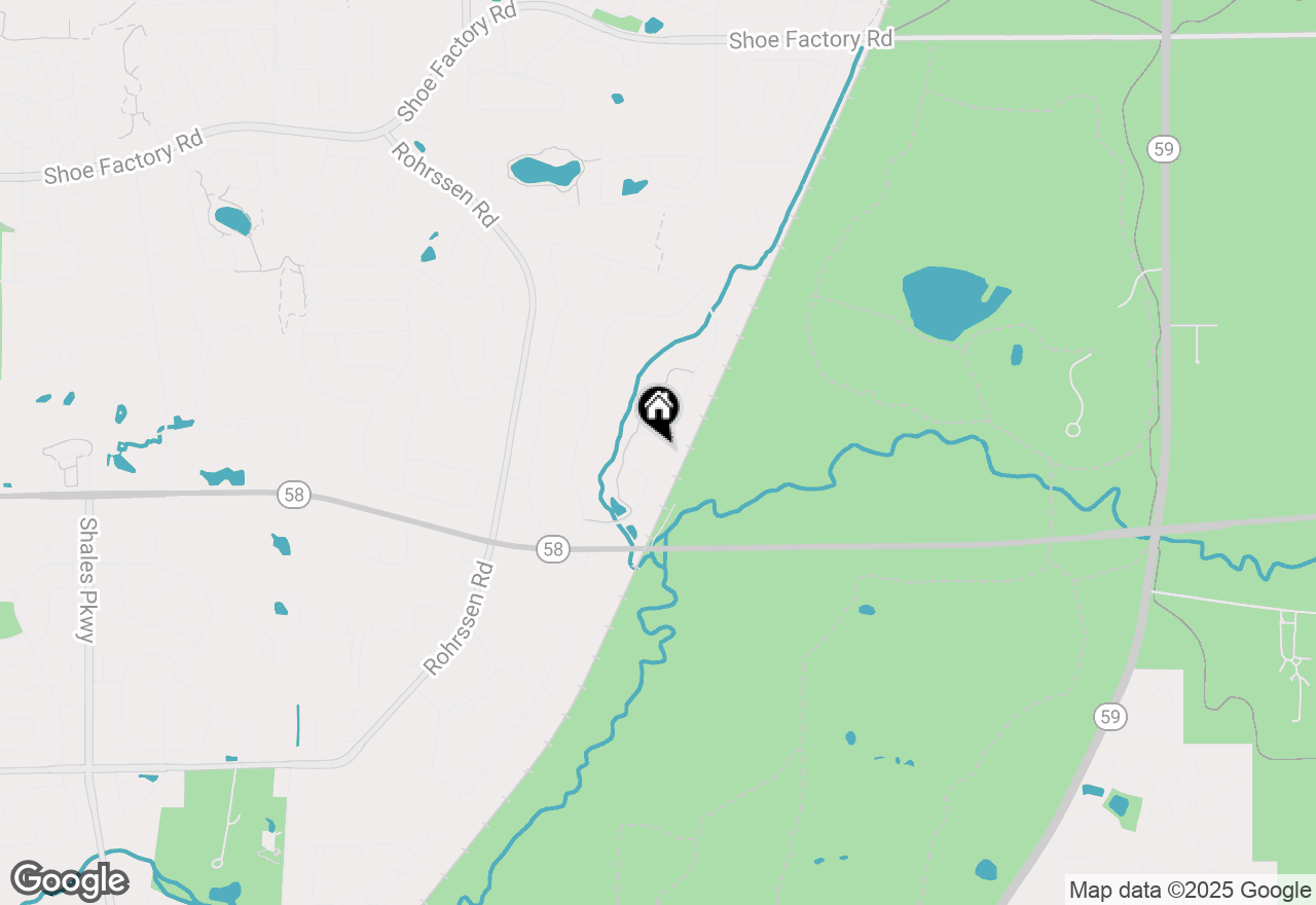 Map of 1289 Mallard Lane, Hoffman Estates, IL 60192
