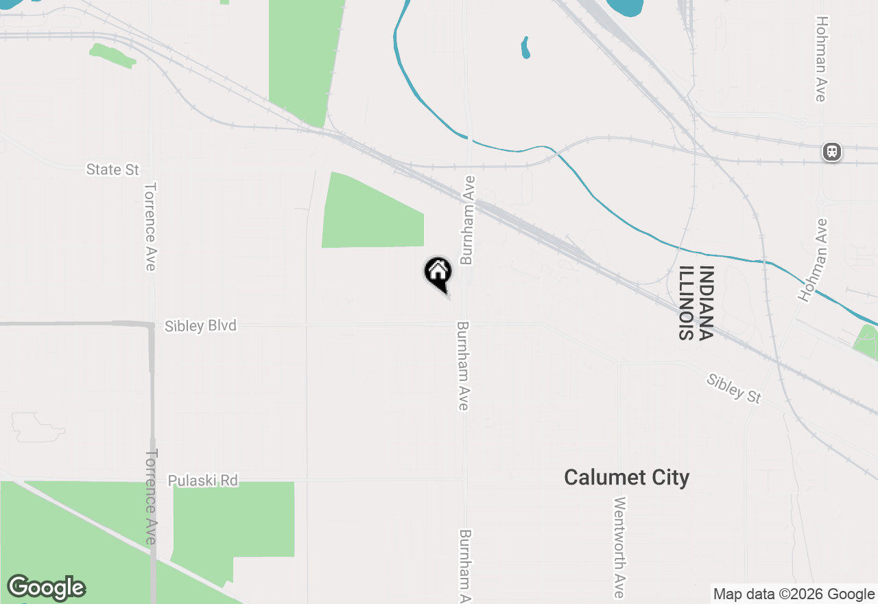 Map of 446 Greenbay Avenue, Calumet City, IL 60409
