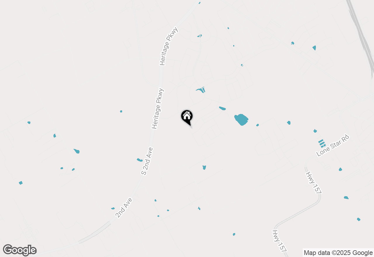 Map of 2100 Hereford Drive, Mansfield, TX 76063