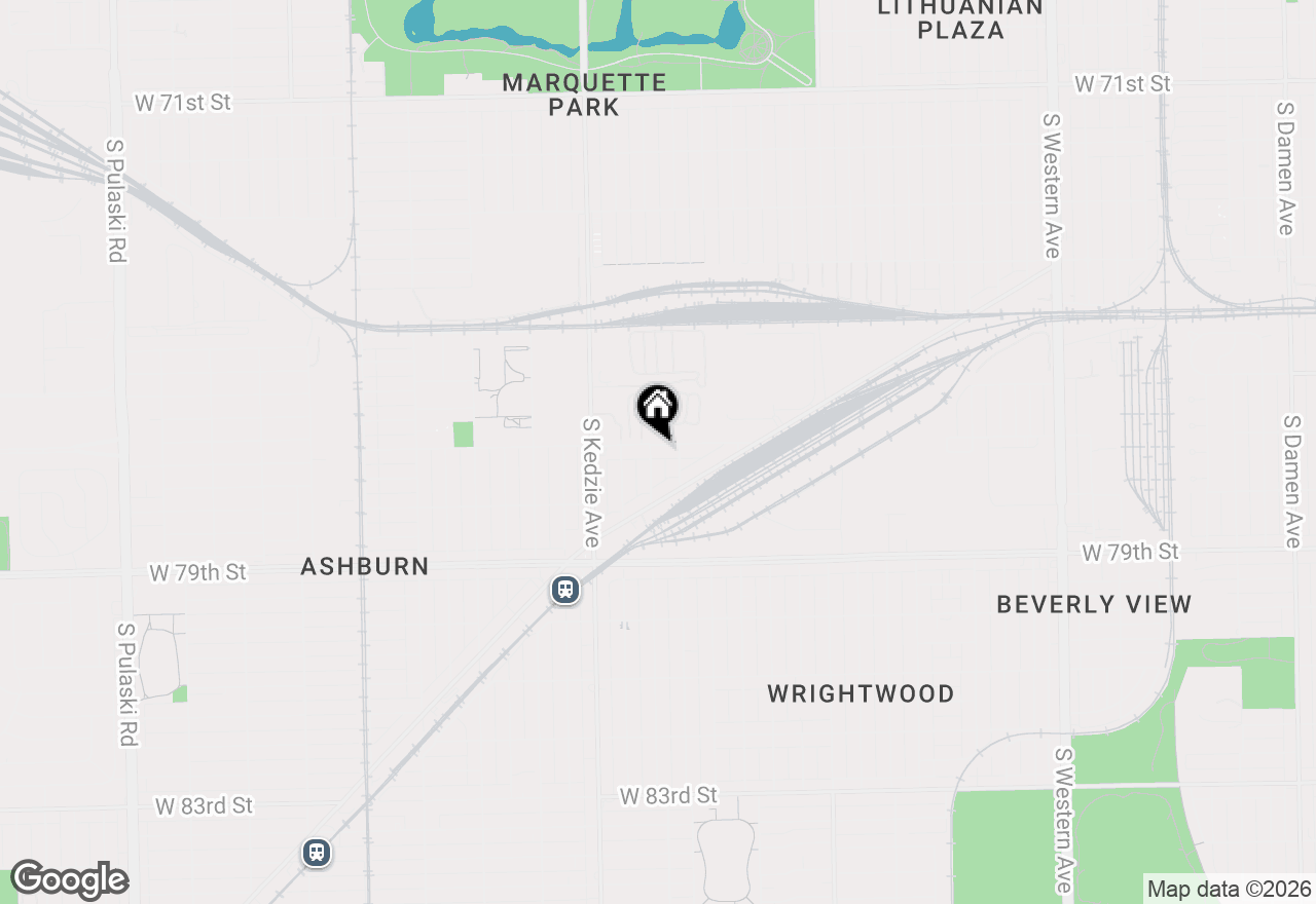 Map of 3053 W 77th Street, Chicago, IL 60652