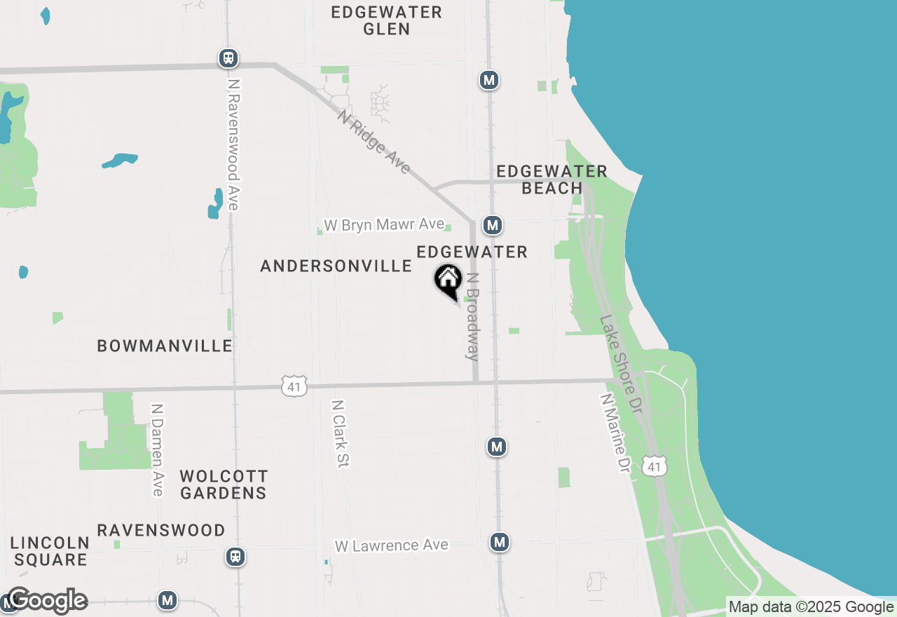 Map of 5352 N Magnolia Avenue, Chicago, IL 60640