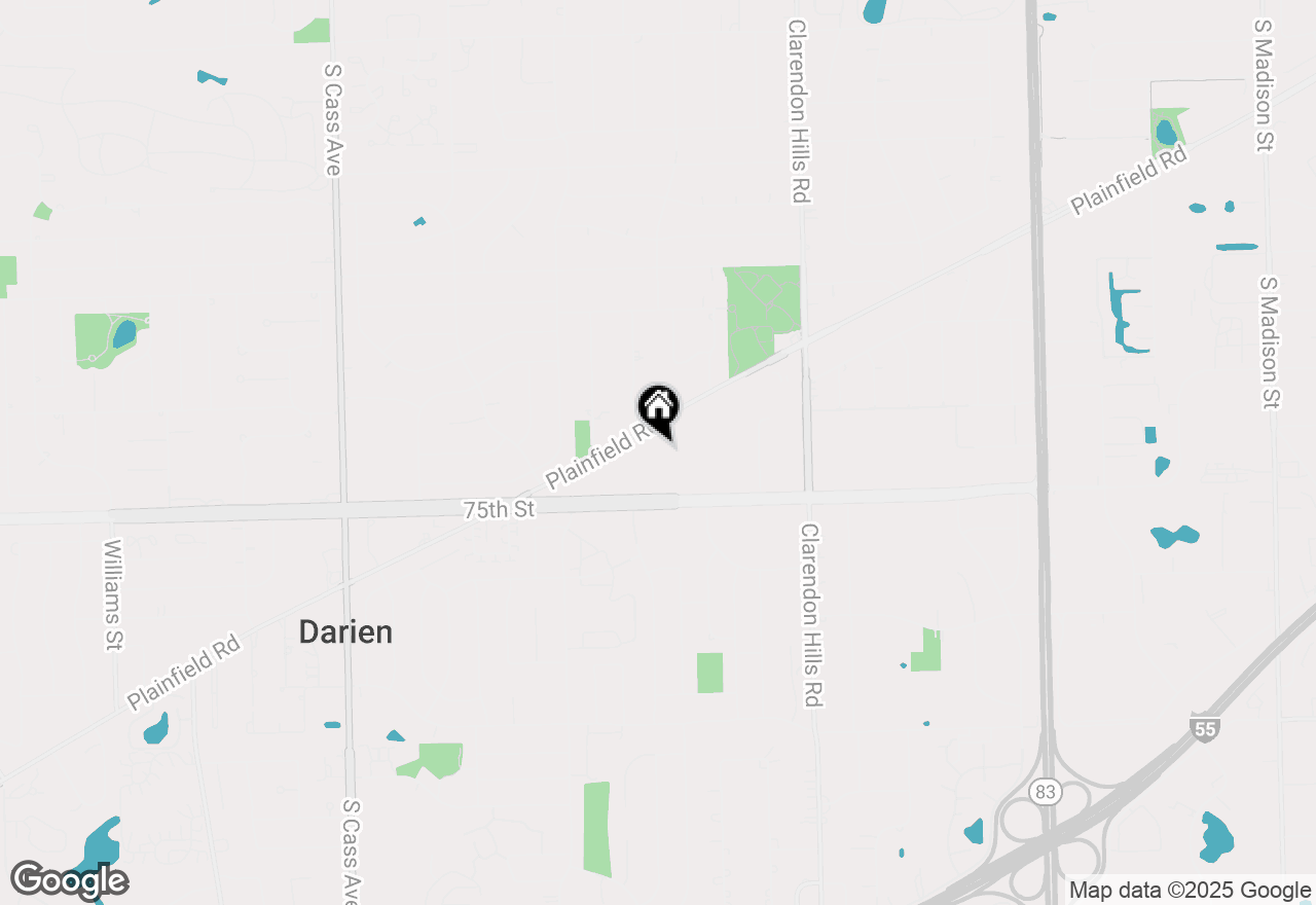 Map of 7410 Brookdale Drive #214, Darien, IL 60561