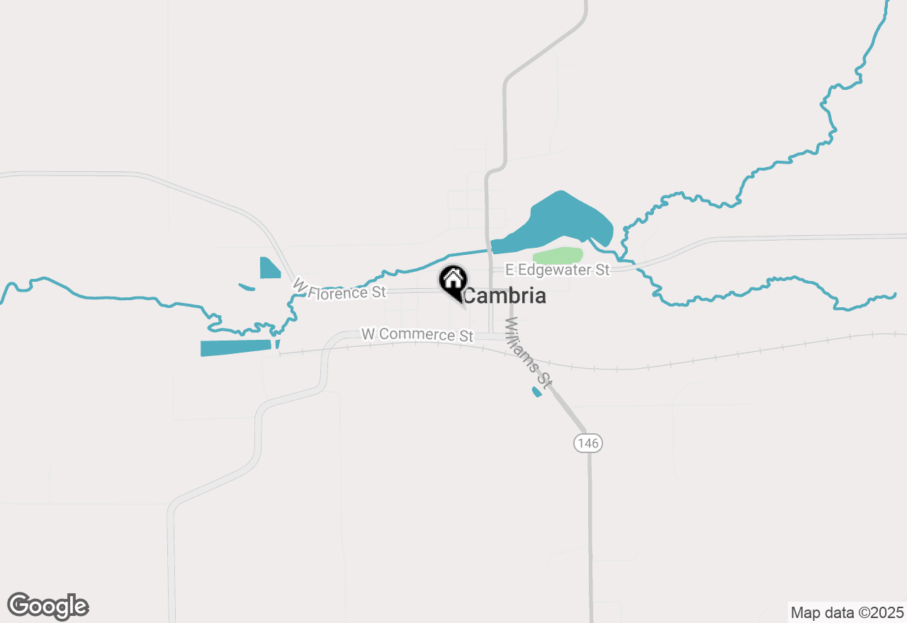 Map of 228 Scott Street, Cambria, WI 53923
