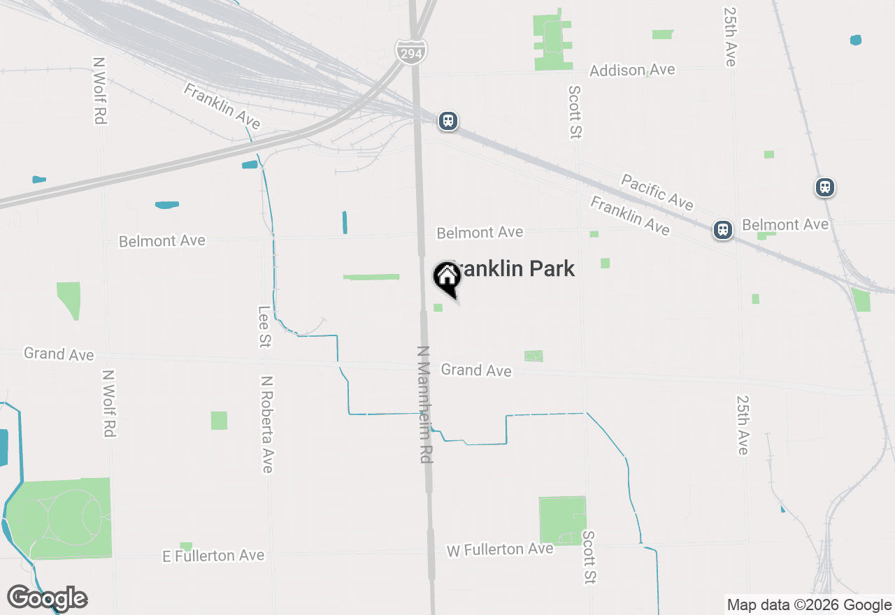 Map of 3005 Lincoln Street, Franklin Park, IL 60131