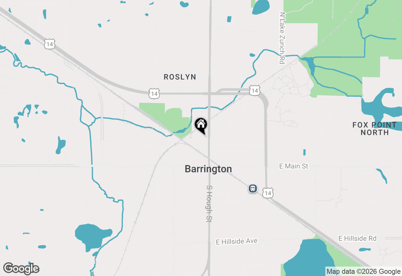 Map of 101 W Liberty Street #303, Barrington, IL 60010