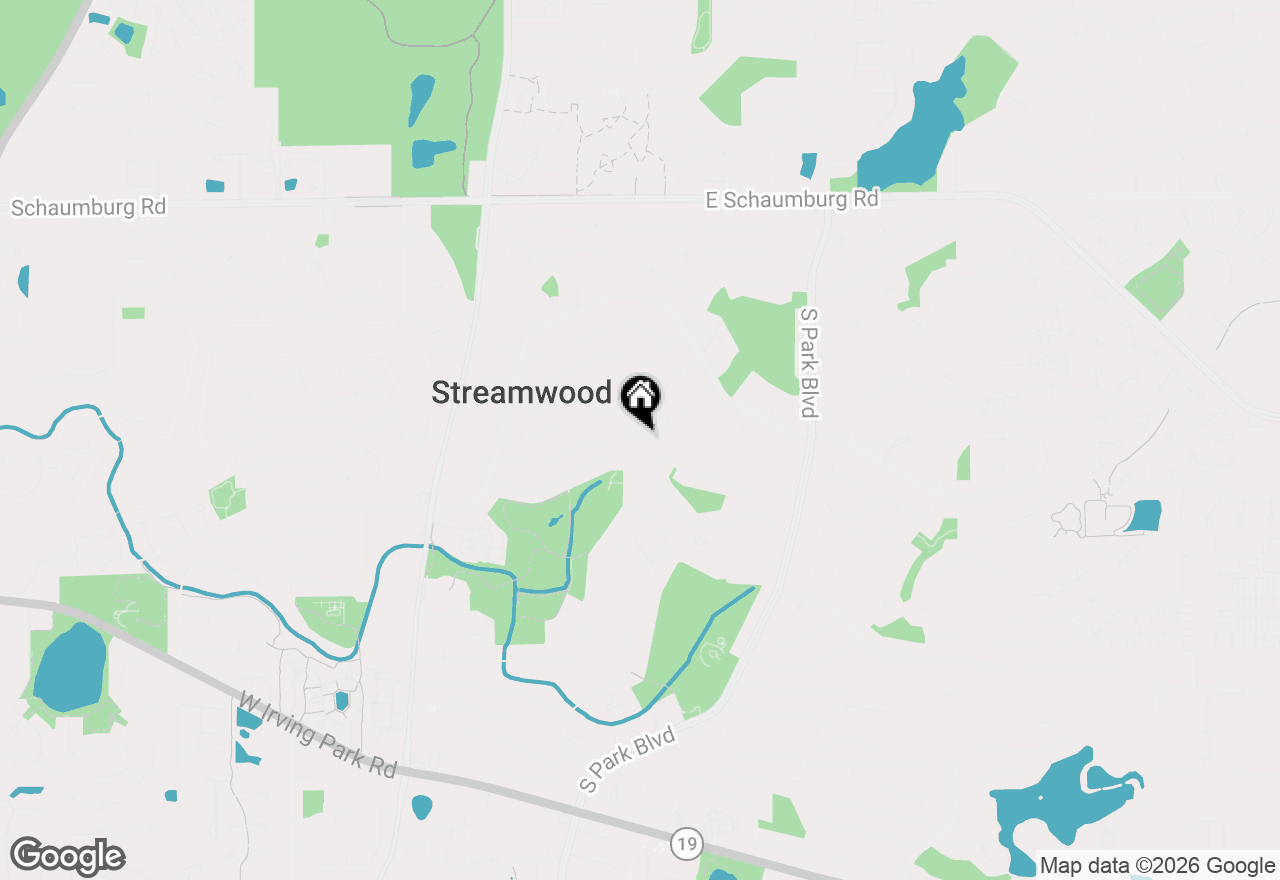 Map of 400 Country Lane, Streamwood, IL 60107