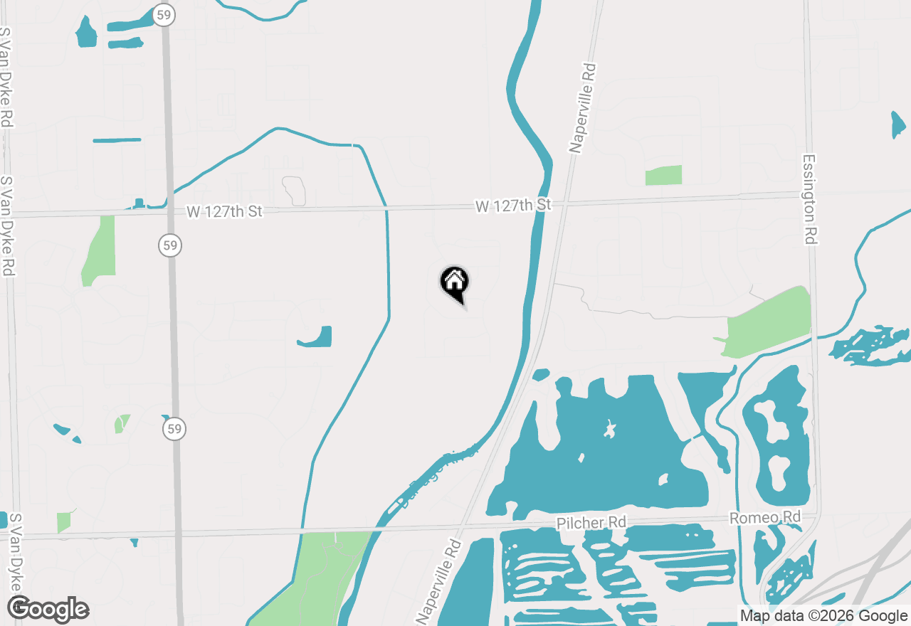 Map of 12939 S Platte Trail, Plainfield, IL 60585