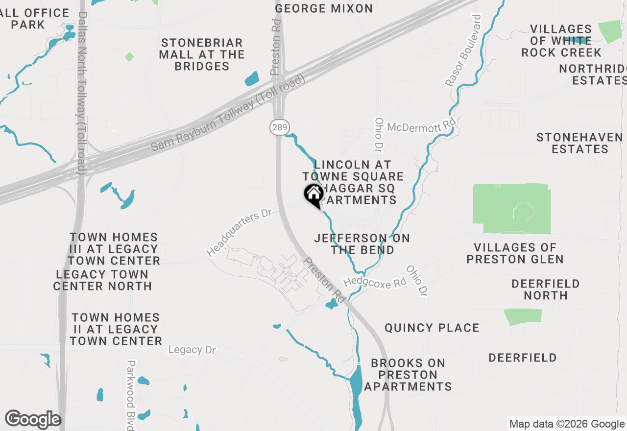 Map of 4913 Broadway Drive, Plano, TX 75024
