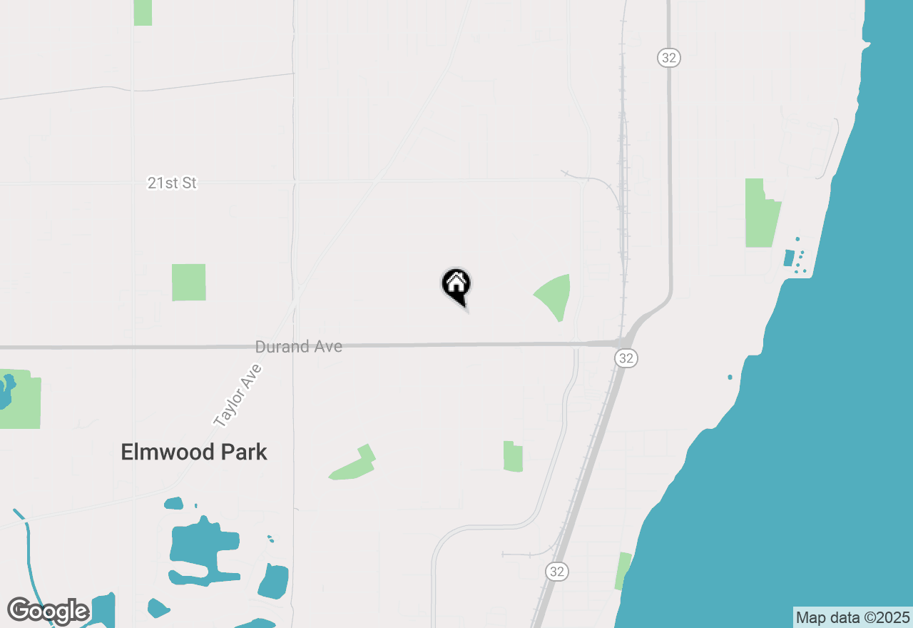 Map of 2808 Kearney Ave, Racine, WI 53403