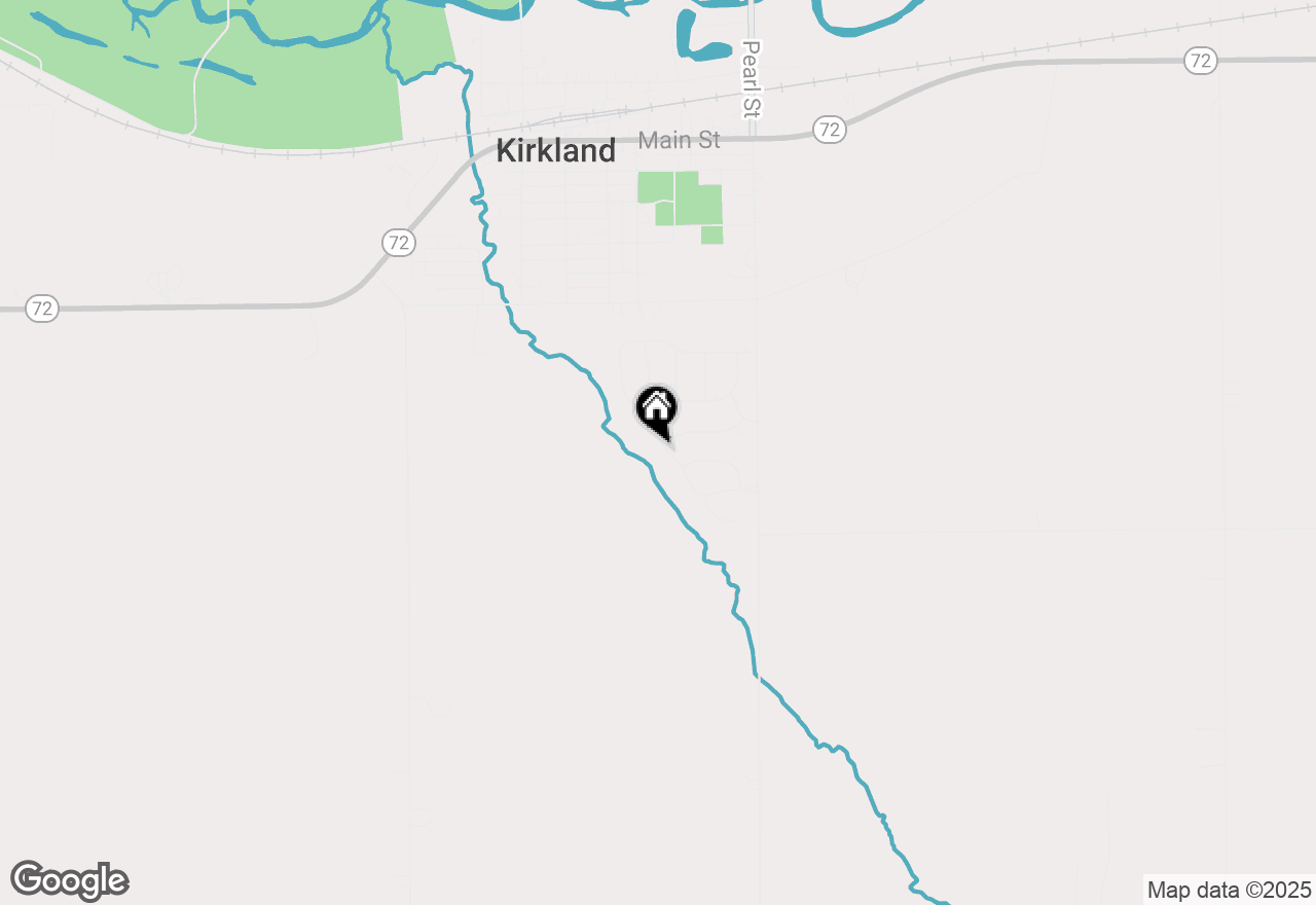 Map of 1206 Kennedy Drive, Kirkland, IL 60146