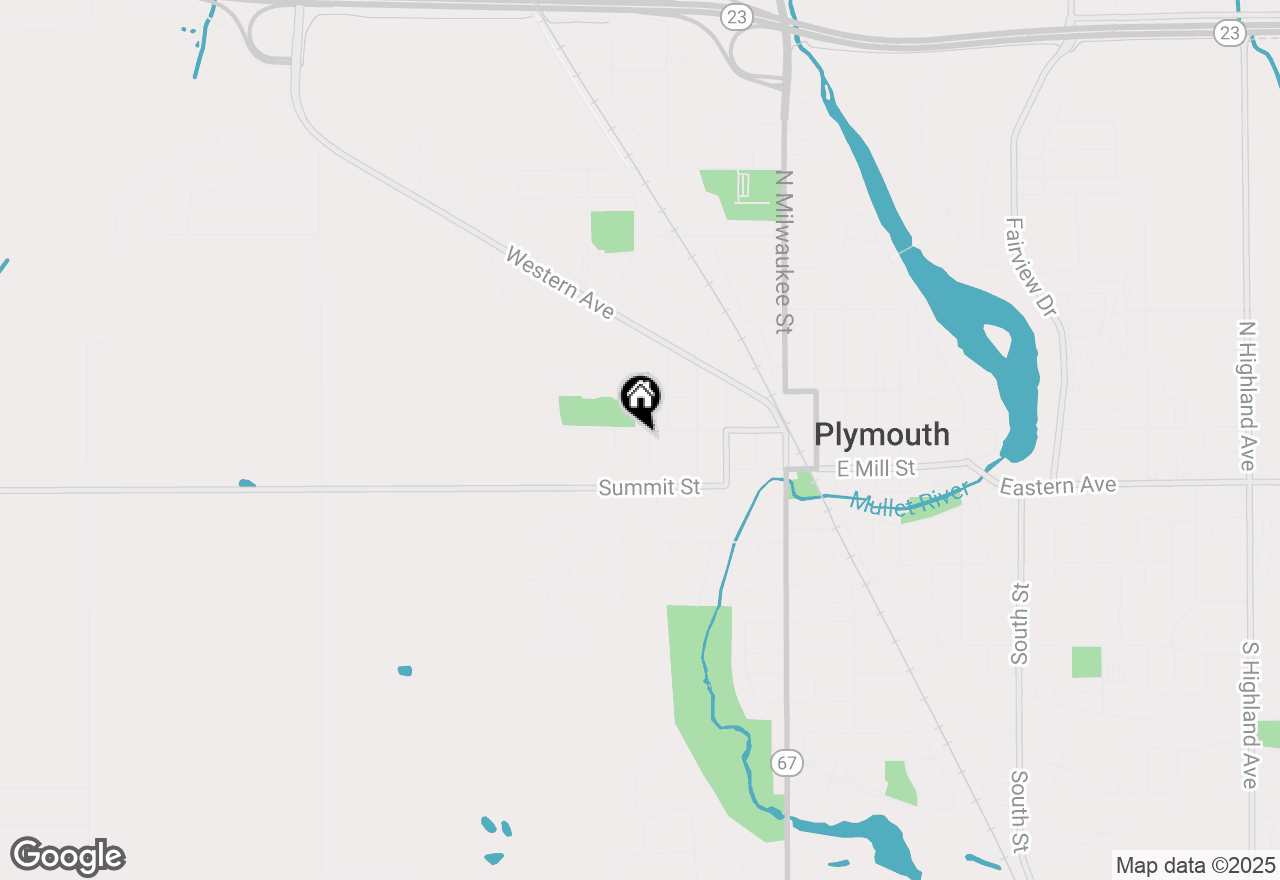 Map of Lt1 N Park Pl #LT2, Plymouth, WI 53073