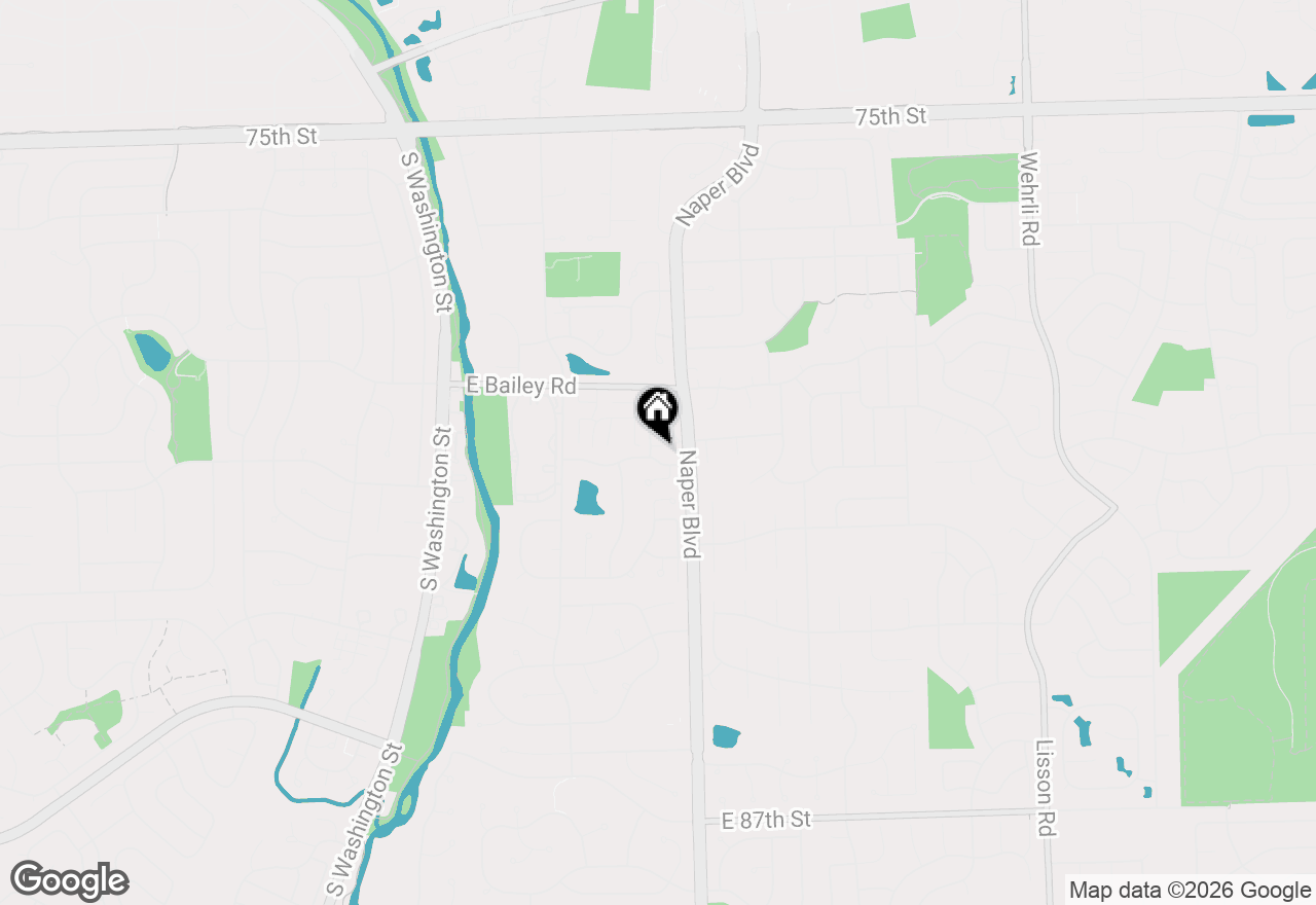 Map of 503 Orleans Avenue, Naperville, IL 60565