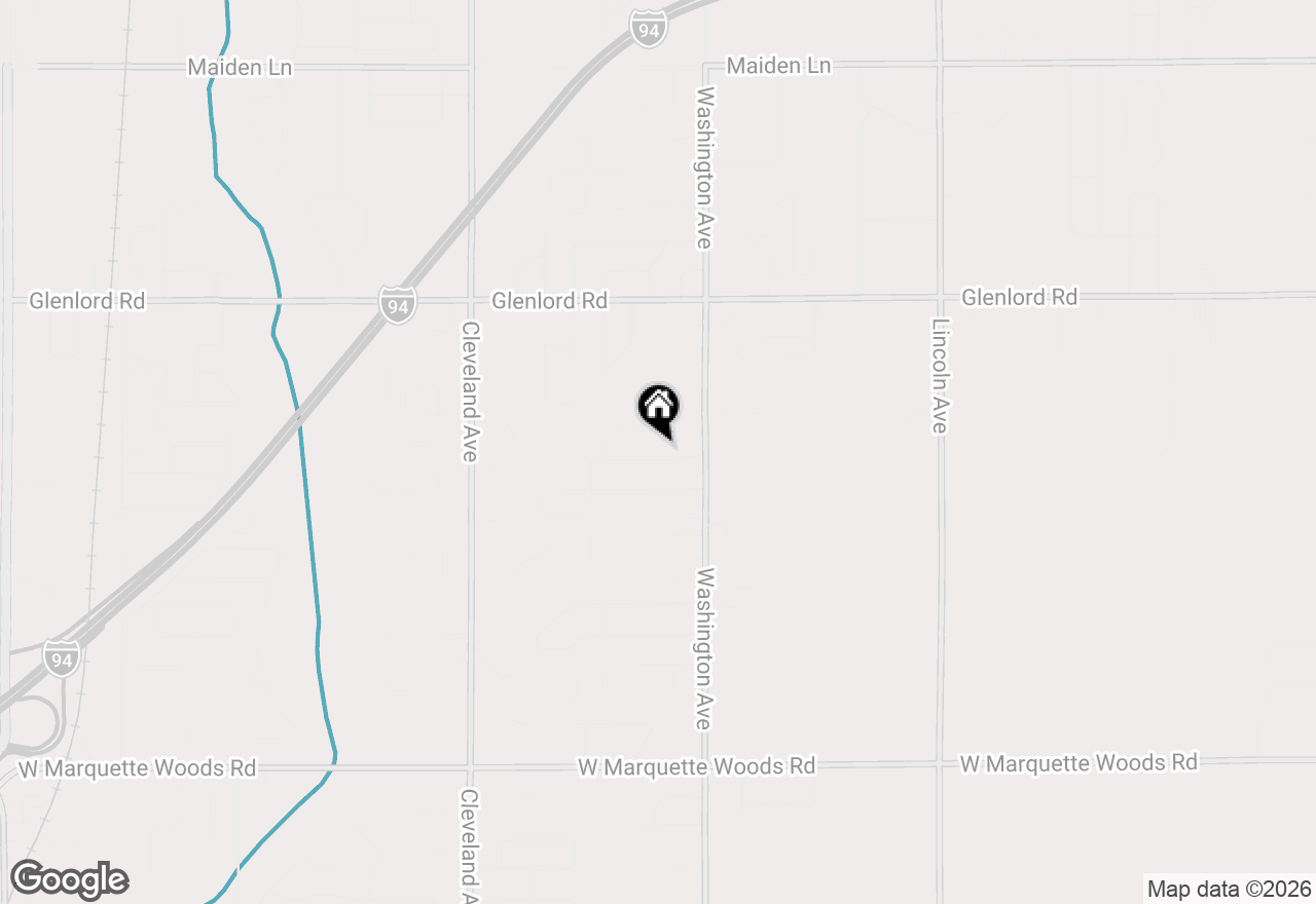 Map of 1393 Desmond Street, St. Joseph, MI 49085