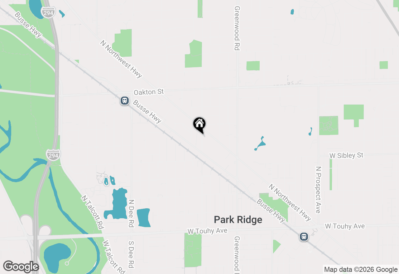 Map of 720 N Western Avenue #4, Park Ridge, IL 60068