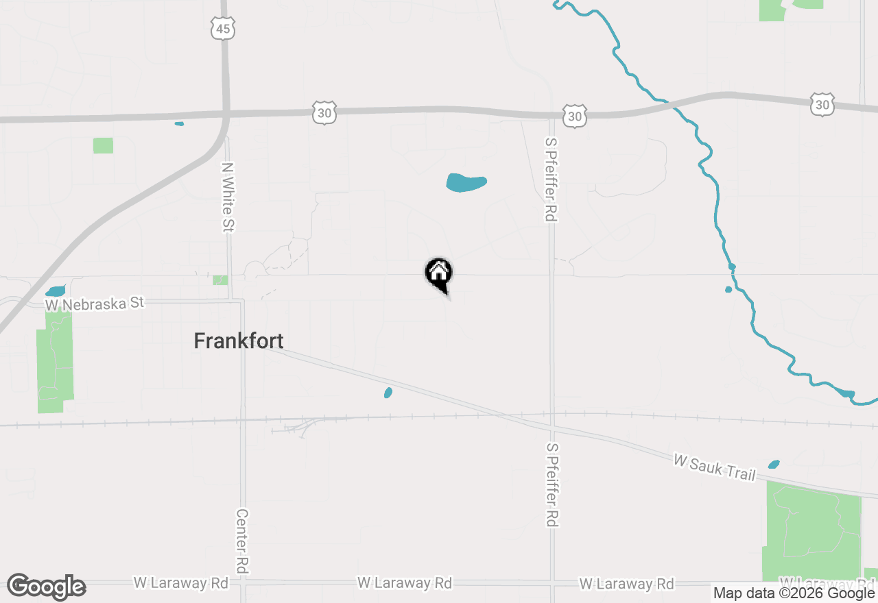 Map of 102 Azalea Road, Frankfort, IL 60423