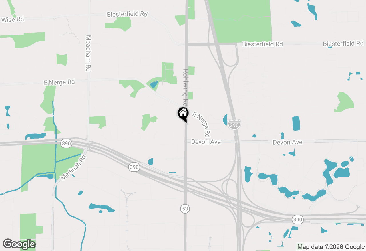 Map of 1477 William Clifford Lane, Elk Grove Village, IL 60007