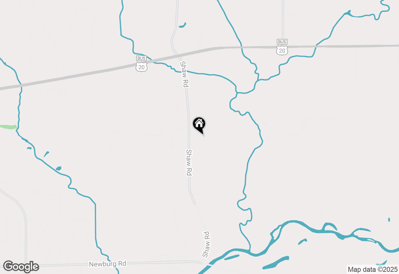 Map of 7853 Shaw Road, Belvidere, IL 61008