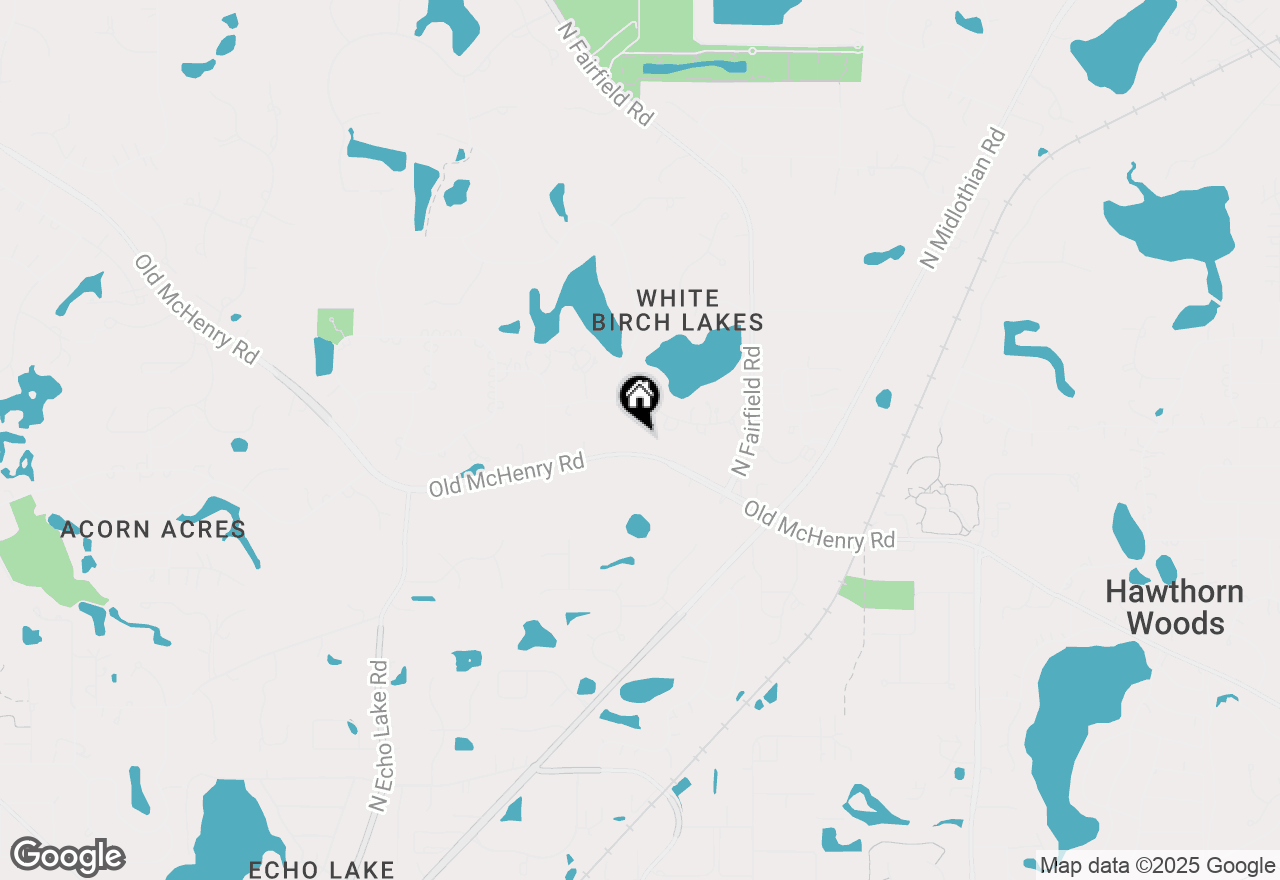 Map of 38 Old Lake Road, Hawthorn Woods, IL 60047