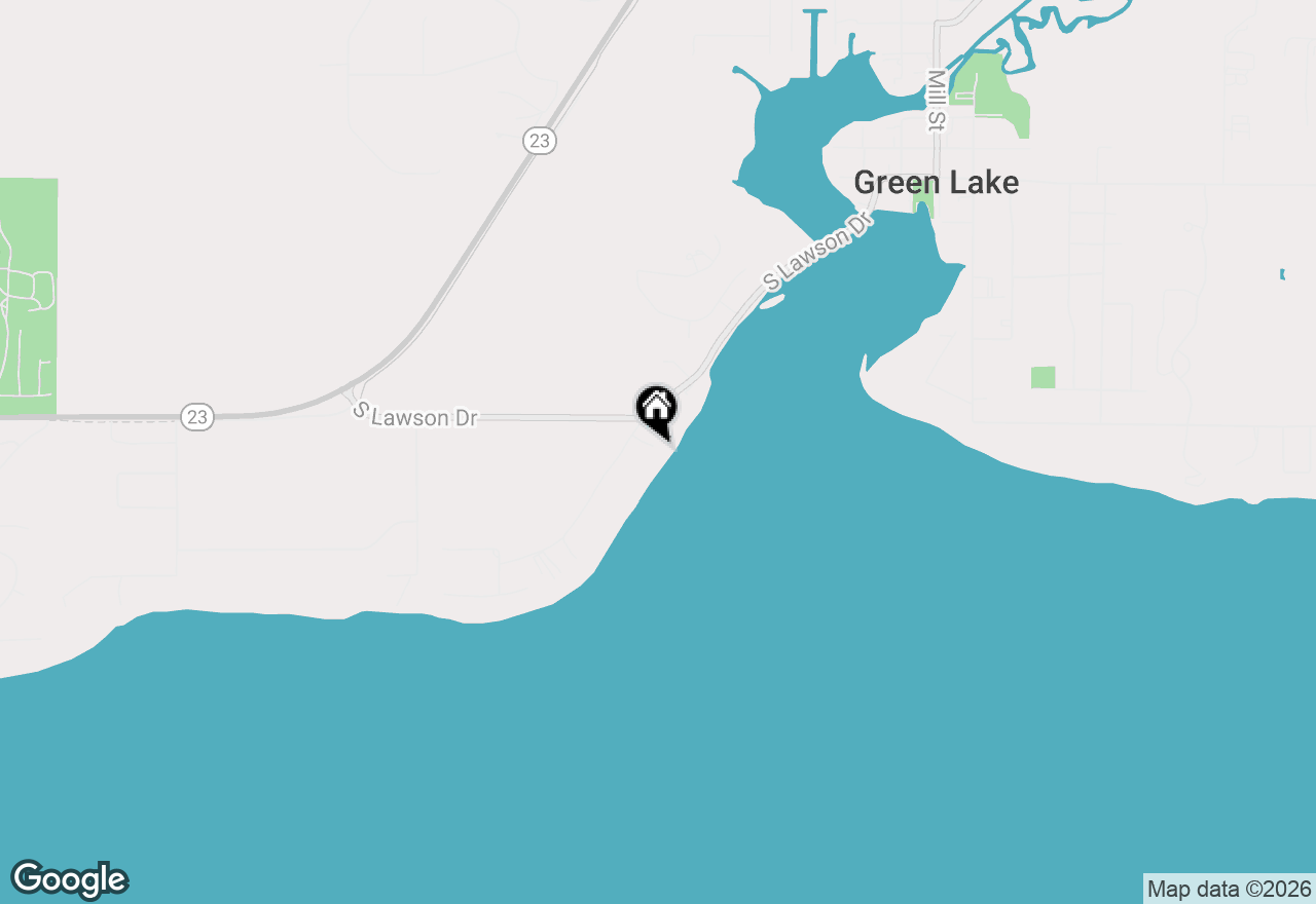 Map of 356 Forest Avenue, Green Lake, WI 54941