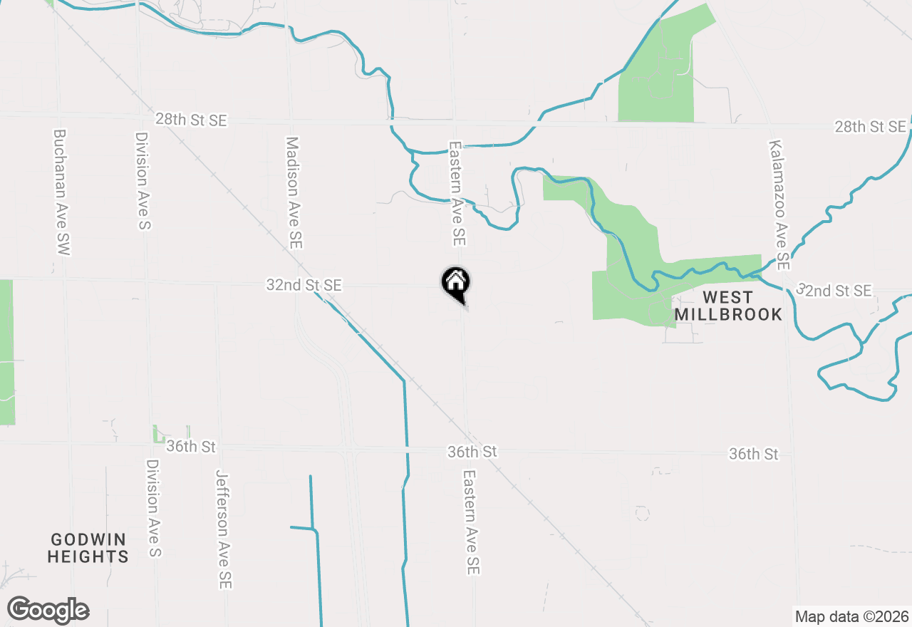Map of 3251 Eastern Avenue Se, Grand Rapids, MI 49508