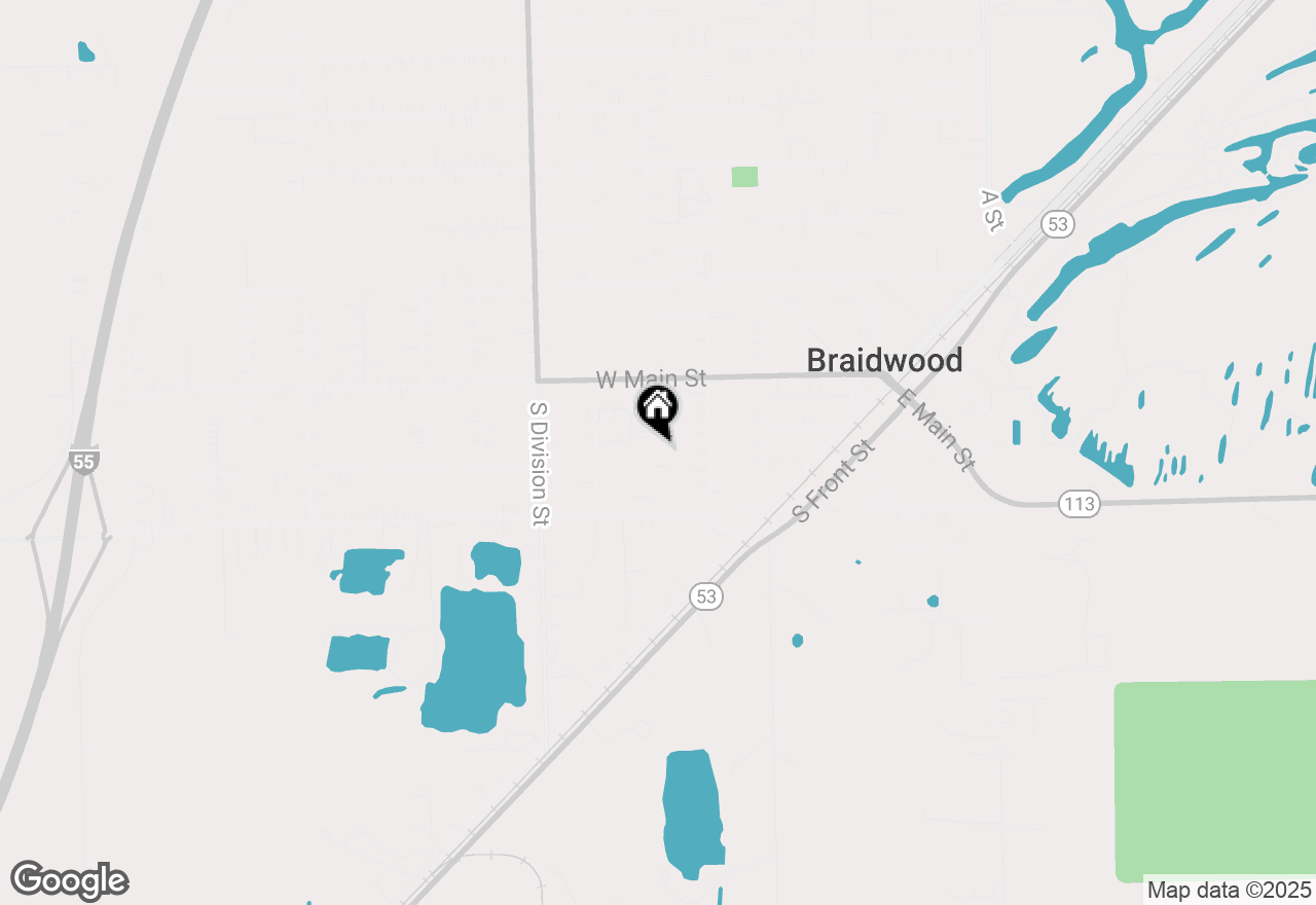 Map of 793 Kyle Court, Braidwood, IL 60408