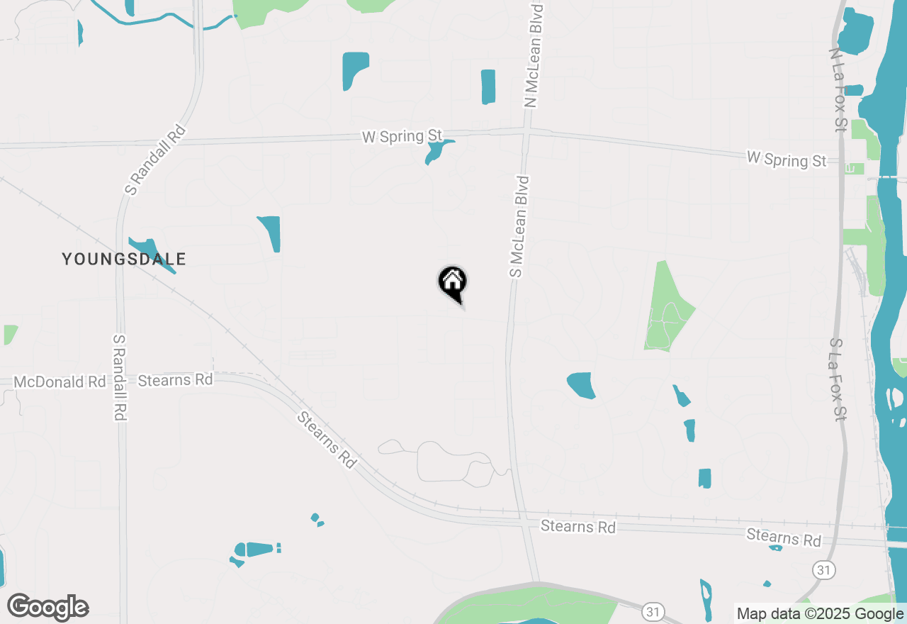 Map of 343 Kingsport Drive, South Elgin, IL 60177