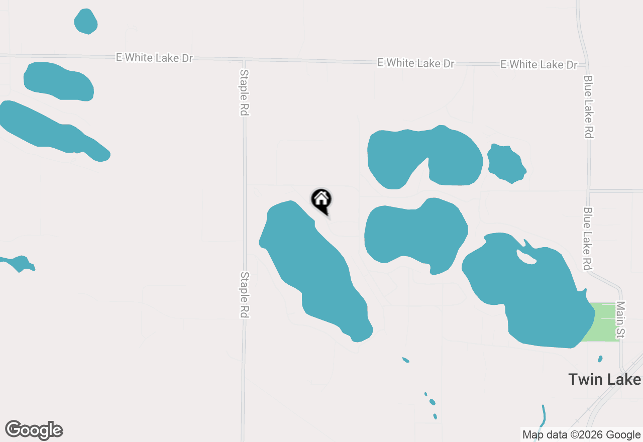 Map of 2091 Lake Avenue, Twin Lake, MI 49457
