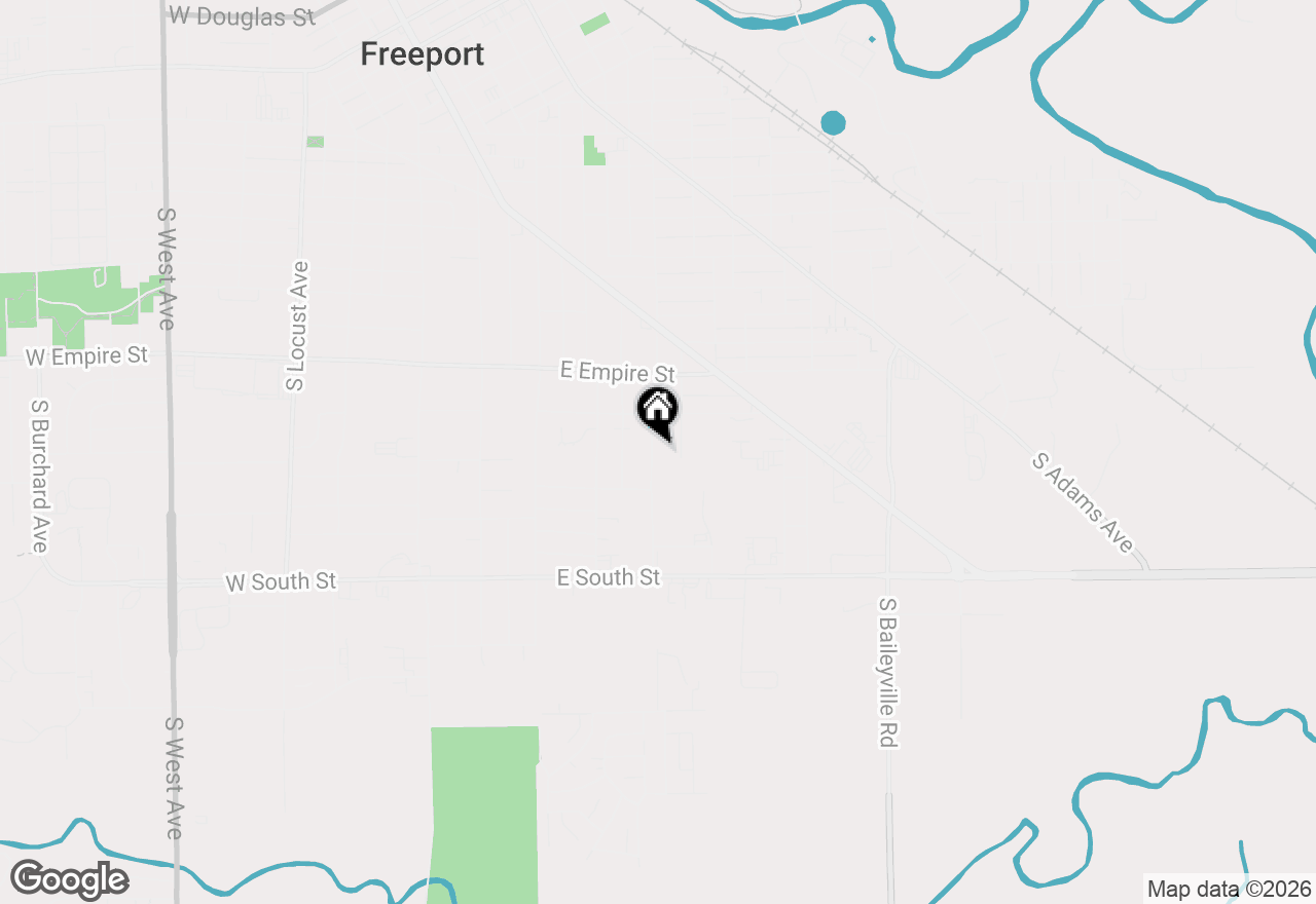 Map of 1441 S Float Avenue, Freeport, IL 61032
