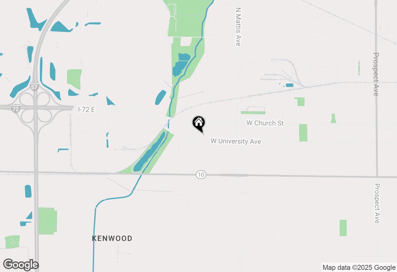 Map of 2101 W Park Court, Champaign, IL 61821