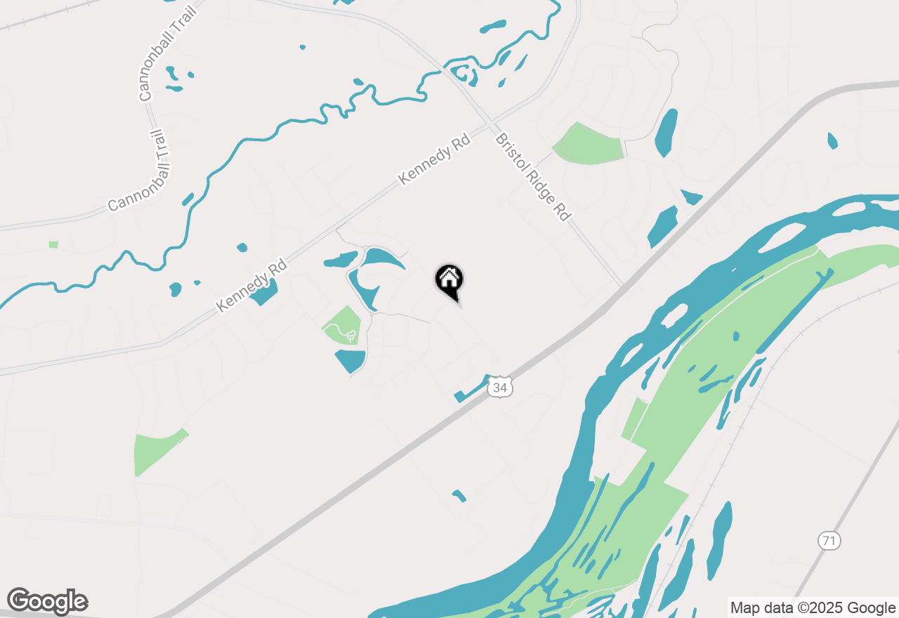 Map of 2361 Emerald Lane, Yorkville, IL 60560