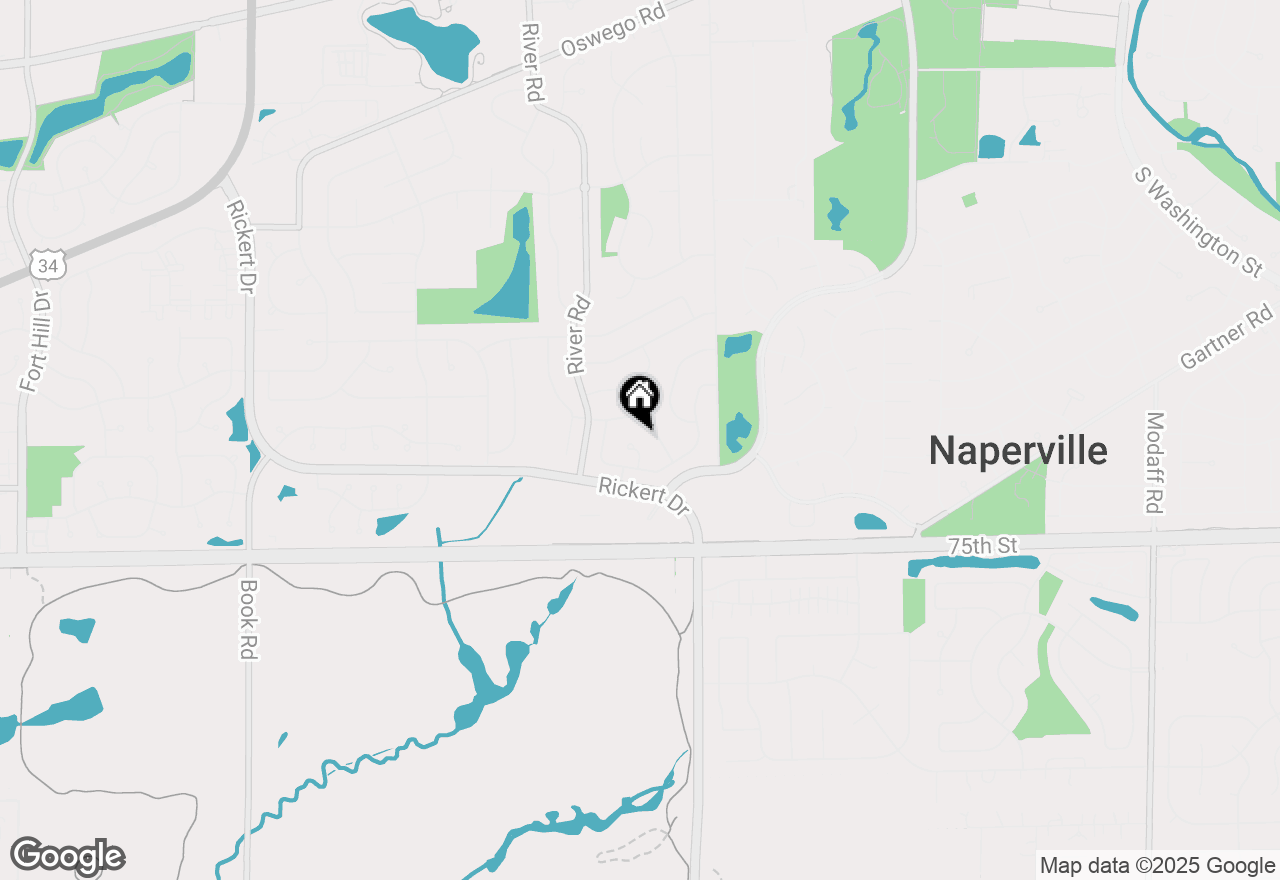 Map of 914 Prospect Court #914, Naperville, IL 60540