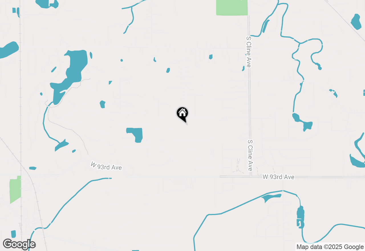 Map of 8950 Marquette Street, St. John, IN 46373