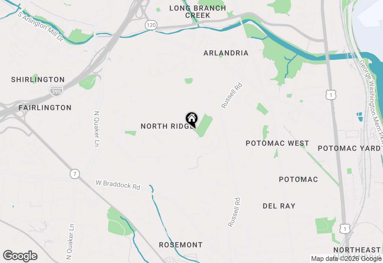 Map of 2913 Old Dominion Boulevard, Alexandria, VA 22305